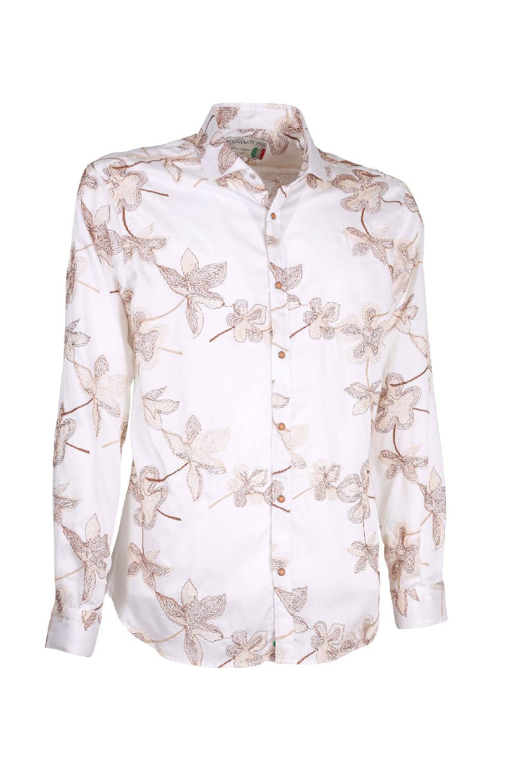 Poggianti Camicia uomo spring summer 24 PISA-62F-222 Shopping Online
