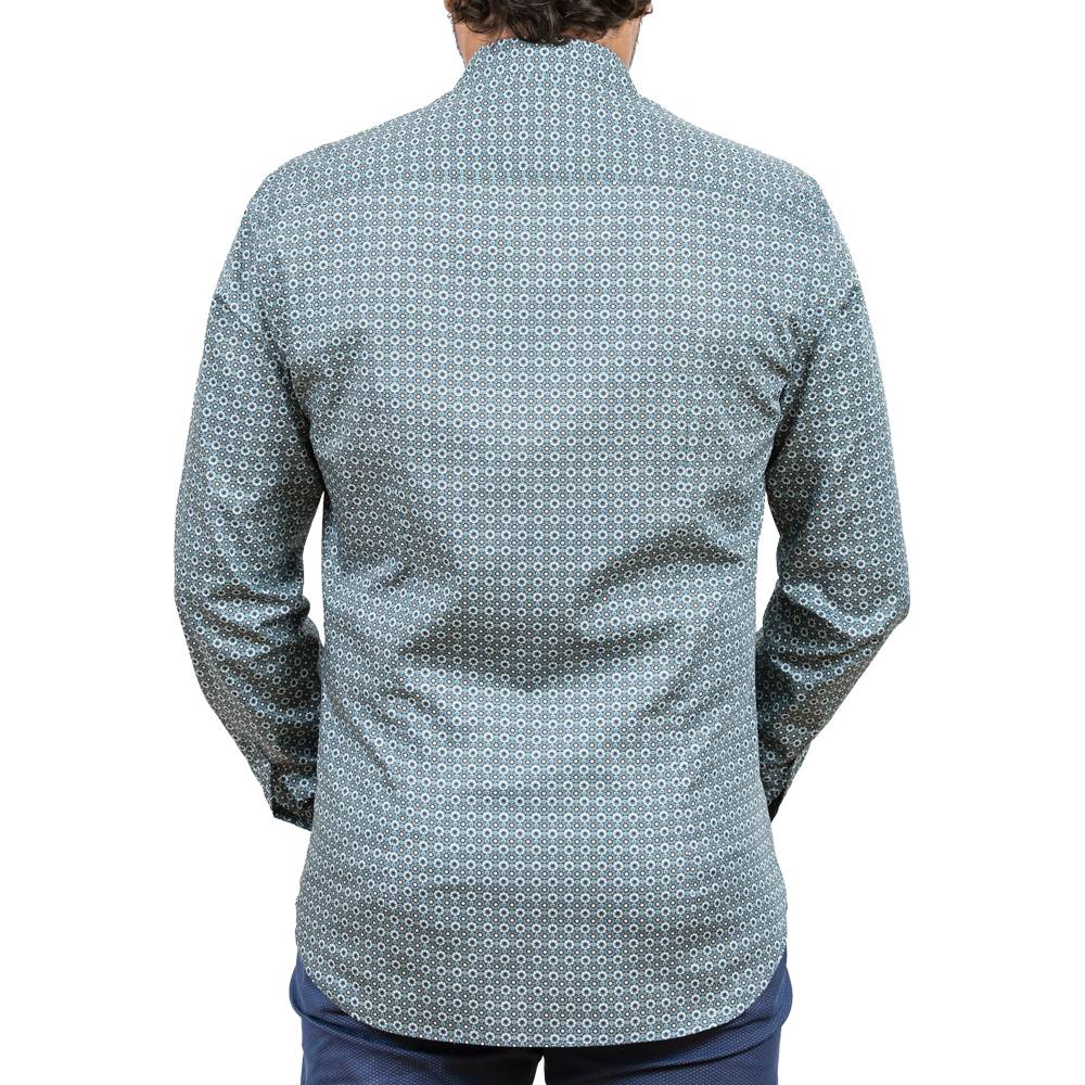 Poggianti Camicia fantasia collo francese Saldi