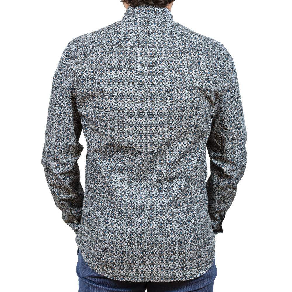 Poggianti Camicia fantasia collo piccolo Ultimi tre giorni