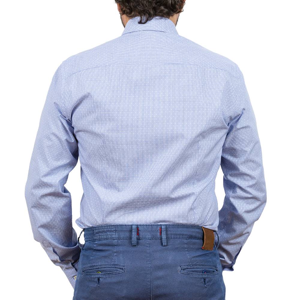 Poggianti Camicia classica con inserti bianchi Ultimo giorno