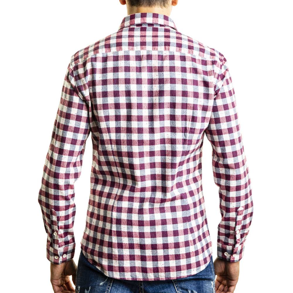 Poggianti Camicia Quadri in flanella Fino al 60% di sconto