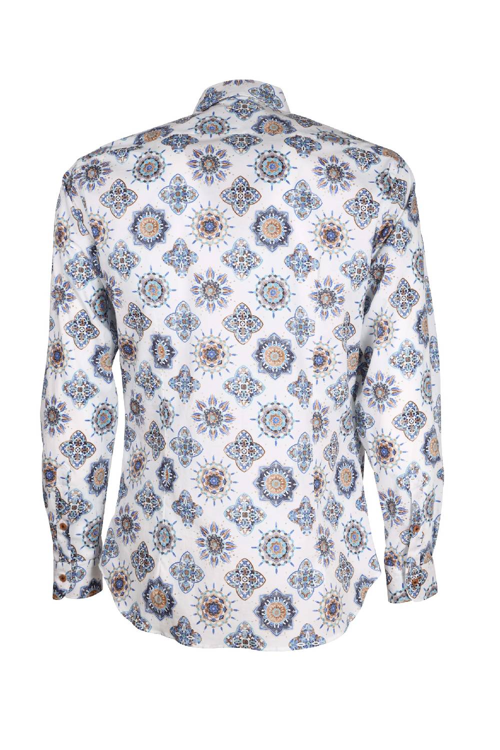 Poggianti Camicia uomo spring summer 24 CHIUSI-66F-136 Qualità Garantita