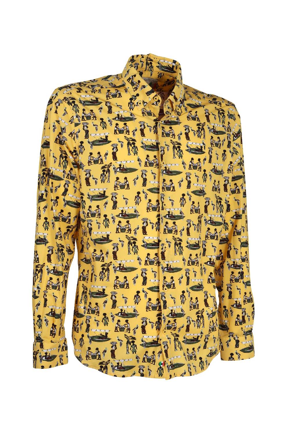 Poggianti Camicia uomo spring summer 24 FIRENZE-64-244 Promozione Limitata