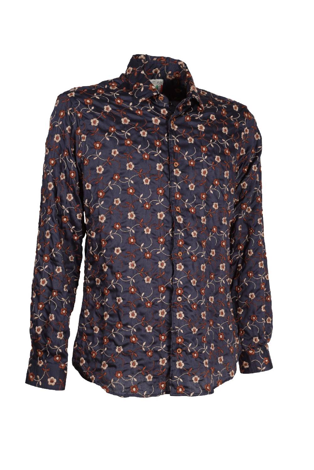 Poggianti Camicia uomo spring summer 24 FIRENZE-73F-218 Presa