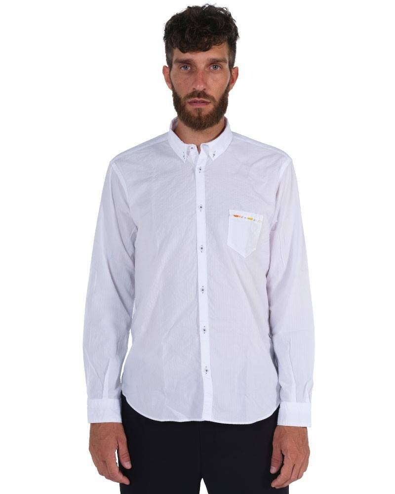 Poggianti Camicia Fantasia Collo Morbido Affare Del Giorno