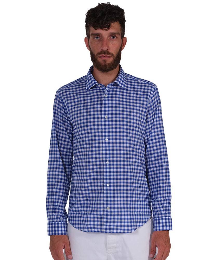 Poggianti Camicia quadri Collo Morbido 2025