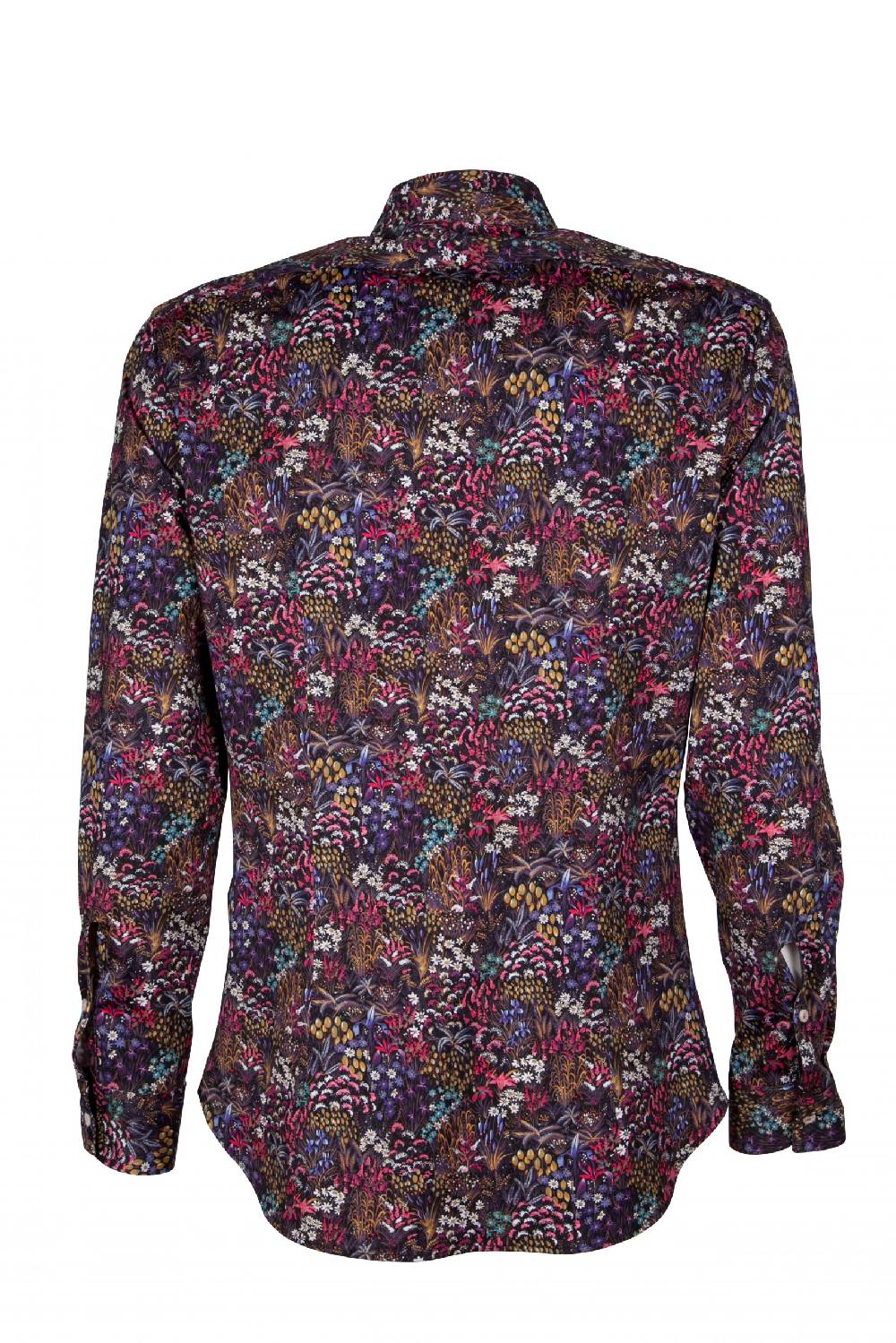 Poggianti Camicia uomo in tessuto tecnico con stampa piccola floreale . ACTIVE. 73-190-01 Online