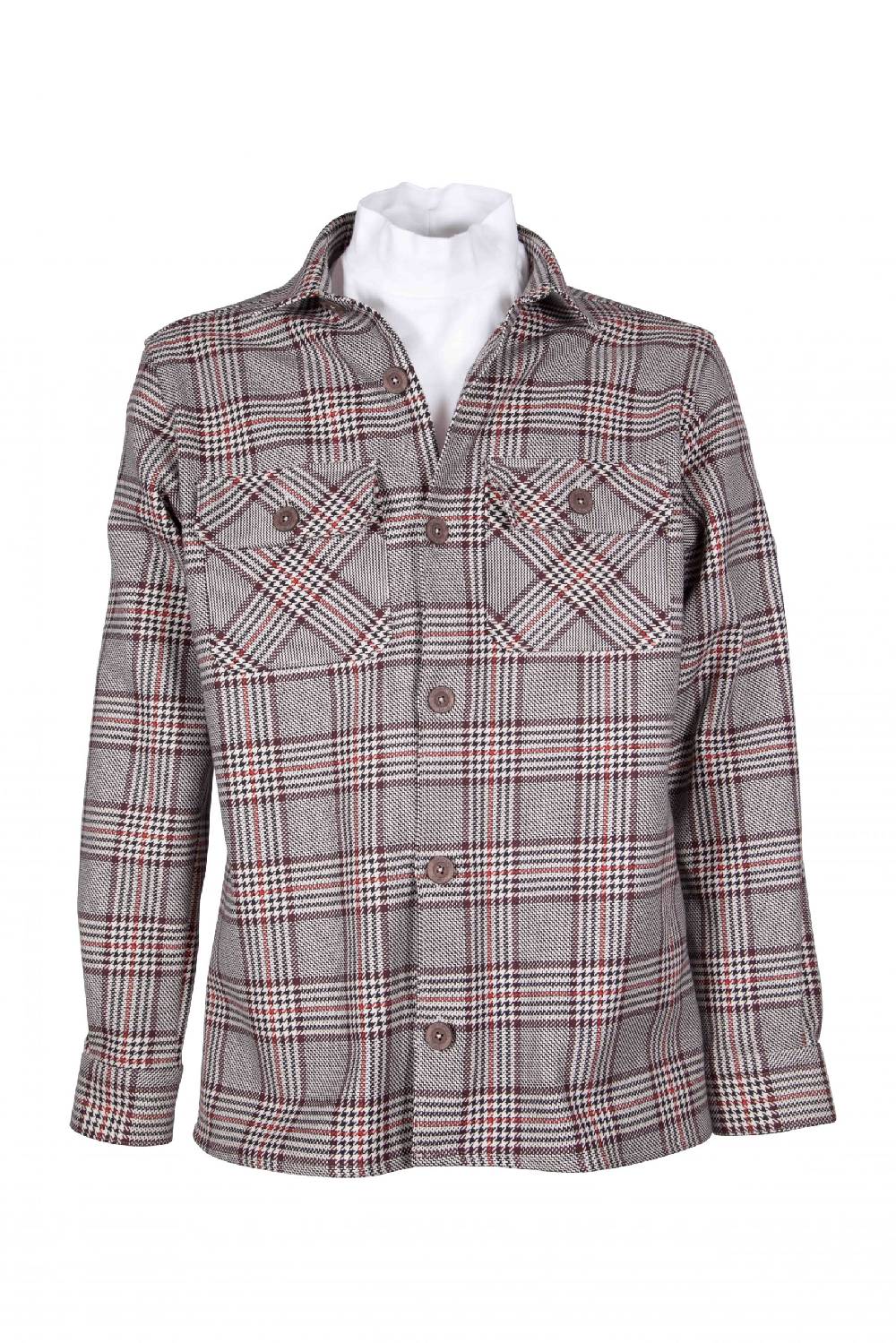 Poggianti Camicia Giacca uomo Oversize VOLTERRA-66F-201-01 Moda