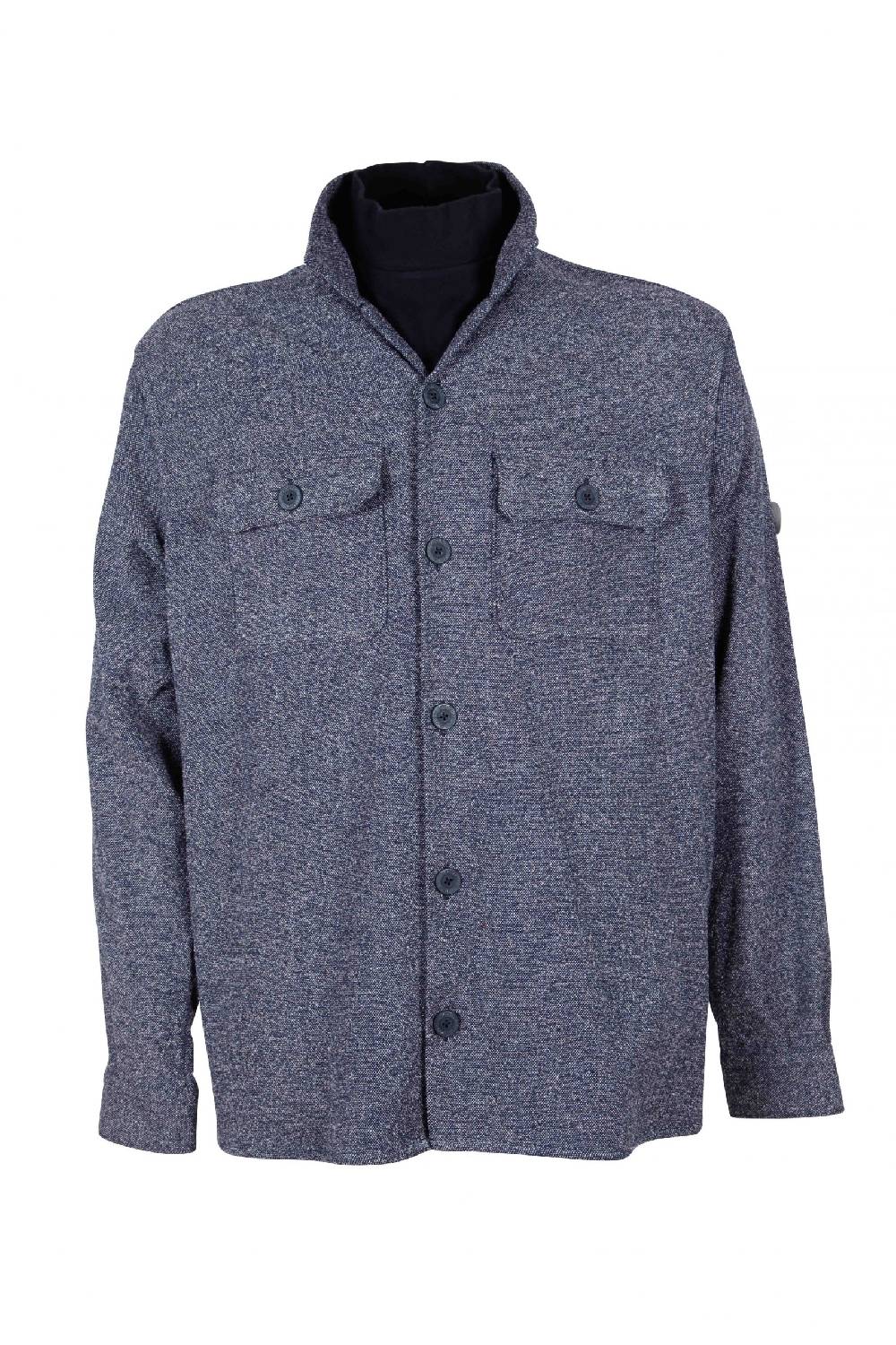 Poggianti Giacca Camicia uomo Oversize VALPIANA-58-200-01 2025