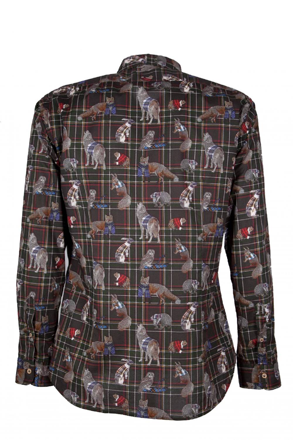 Poggianti Camicia uomo stretch con stampa animali PISA-64-175-03 2025