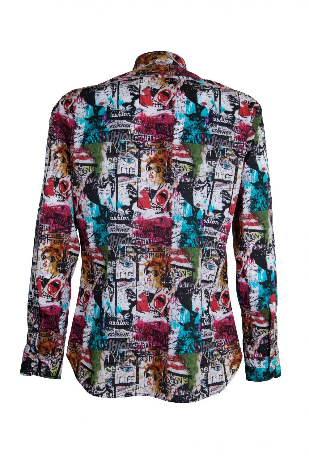 Poggianti Camicia Fantasia FIRENZE-60F-750 Spedizione Gratuita