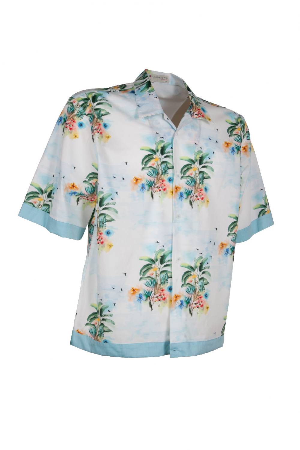 Poggianti Camicia Fantasia VICCHIO-58-745 Pezzi Unici