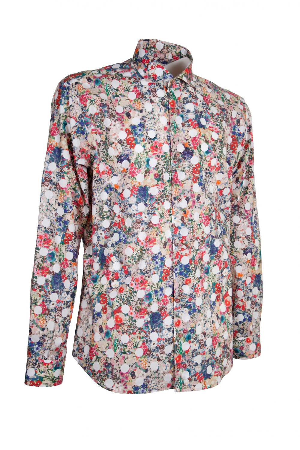 Poggianti Camicia Fantasia FIRENZE-65F-720 Negozi Online