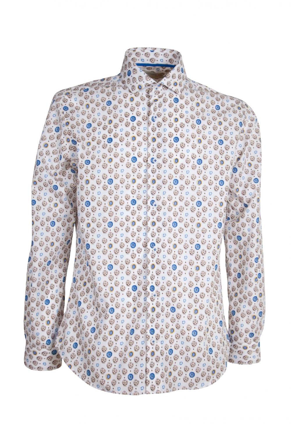 Poggianti Camicia Fantasia BUCINE-62M-712-02