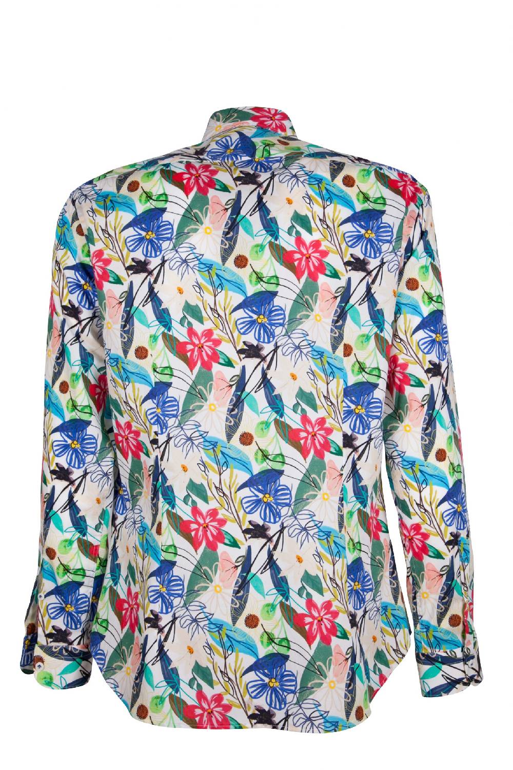 Poggianti Camicia Fantasia PISA-73F-740 Fino Al -60%