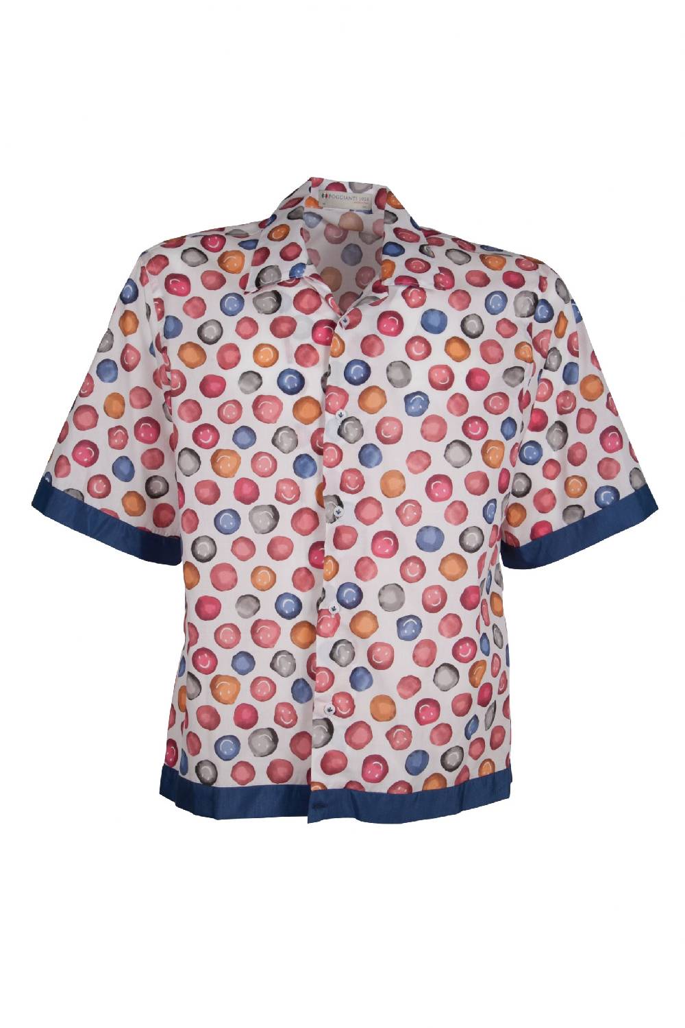 Poggianti Camicia Fantasia VICCHIO-58-719-01 Rilascio limitato