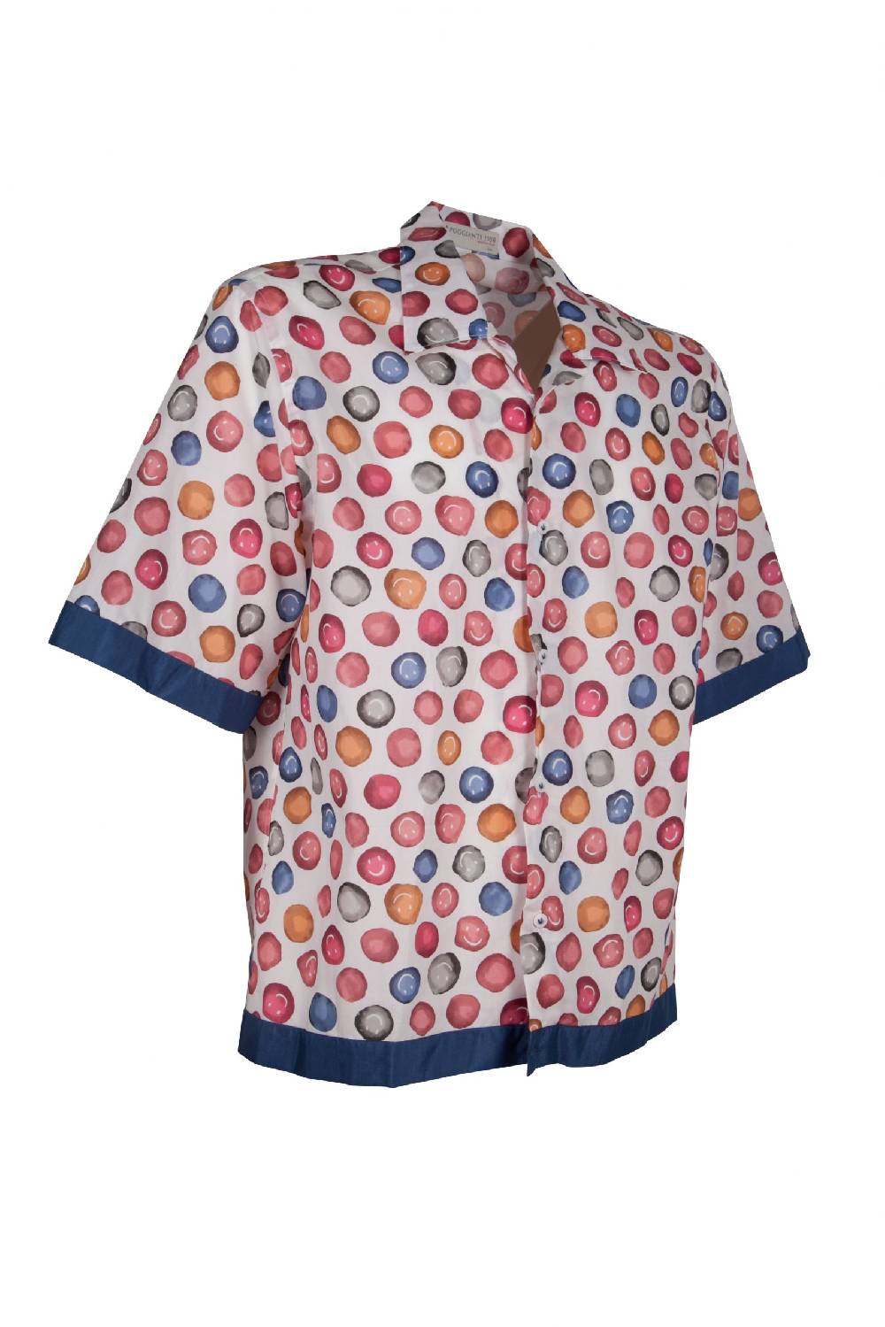 Poggianti Camicia Fantasia VICCHIO-58-719-01 Rilascio limitato