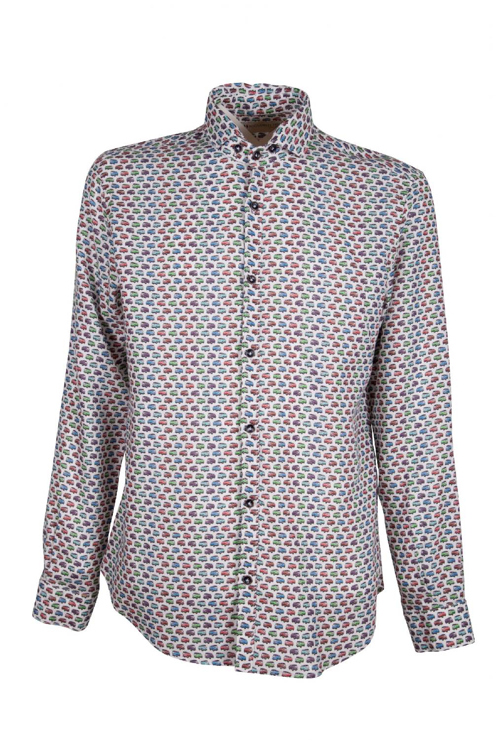 Poggianti Camicia Fantasia RIBOLLA-72-794-02 Novità
