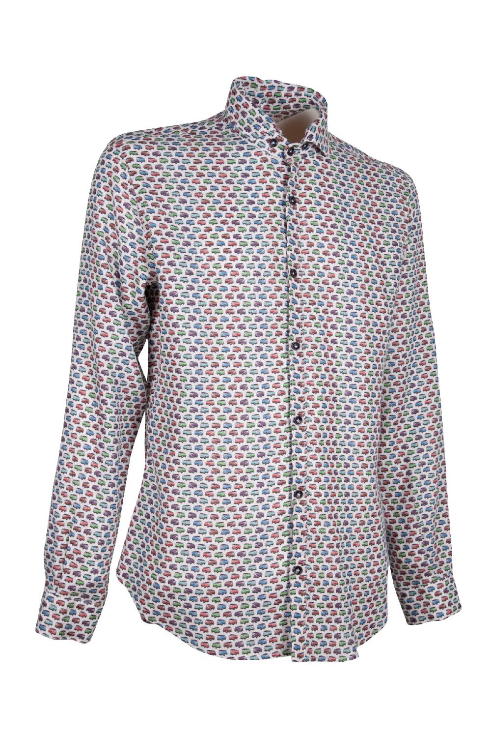 Poggianti Camicia Fantasia RIBOLLA-72-794-02 Novità