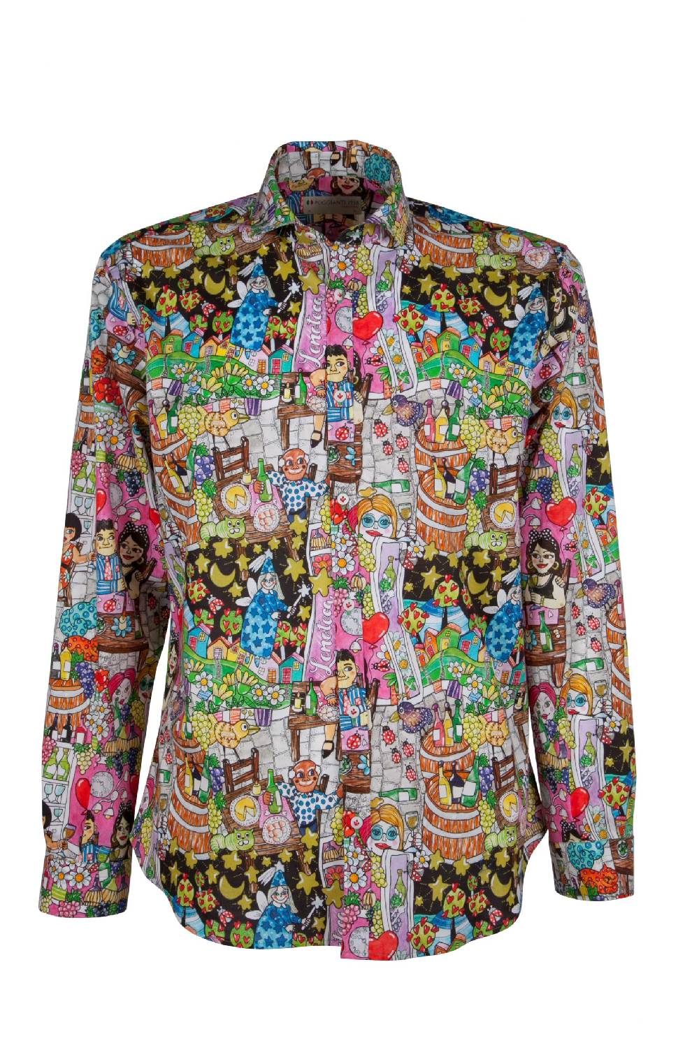 Poggianti Camicia Fantasia PISA-62F-773 Offerta