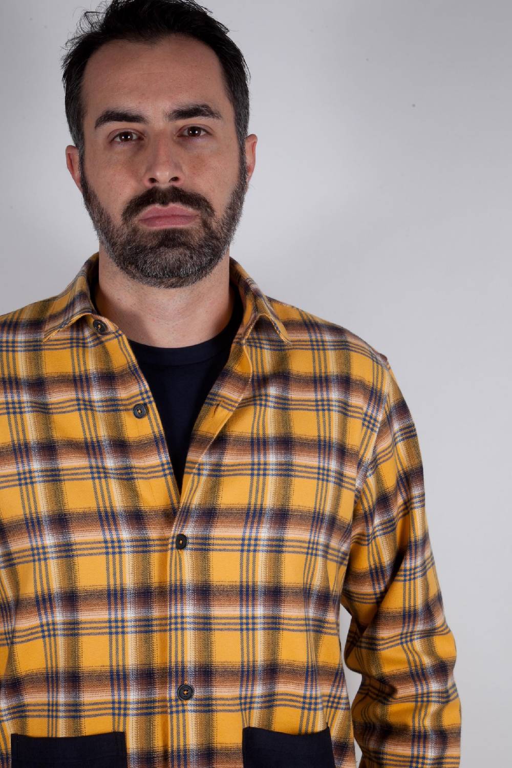 Poggianti Camicia in flanella a quadri LONDA-66-632 Online