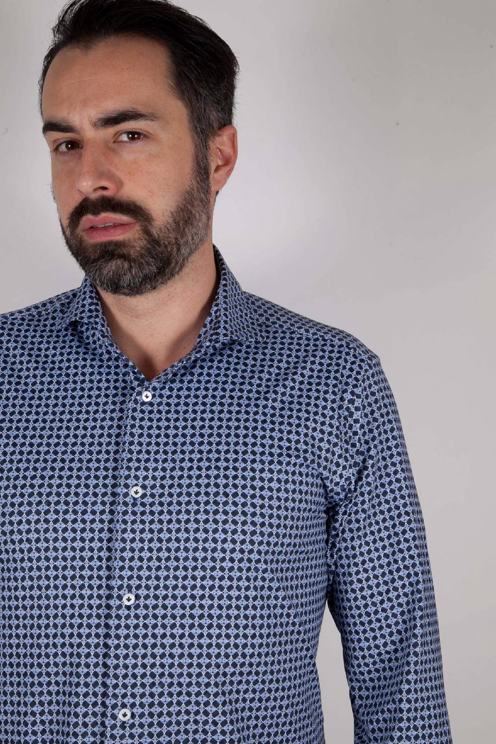 Poggianti Camicia in Tessuto tecnico ACTIVE 601 Outlet