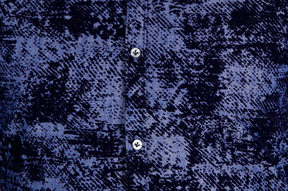 Poggianti Camicia in denim con floccato PISA-66-602-01 Hotsell
