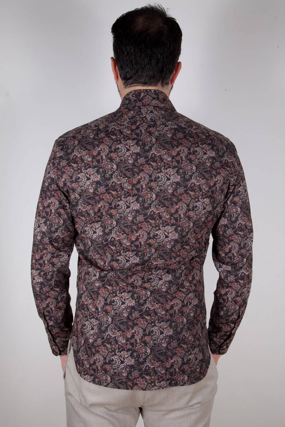Poggianti Camicia con stampa PISA-31F-549-01 Moda