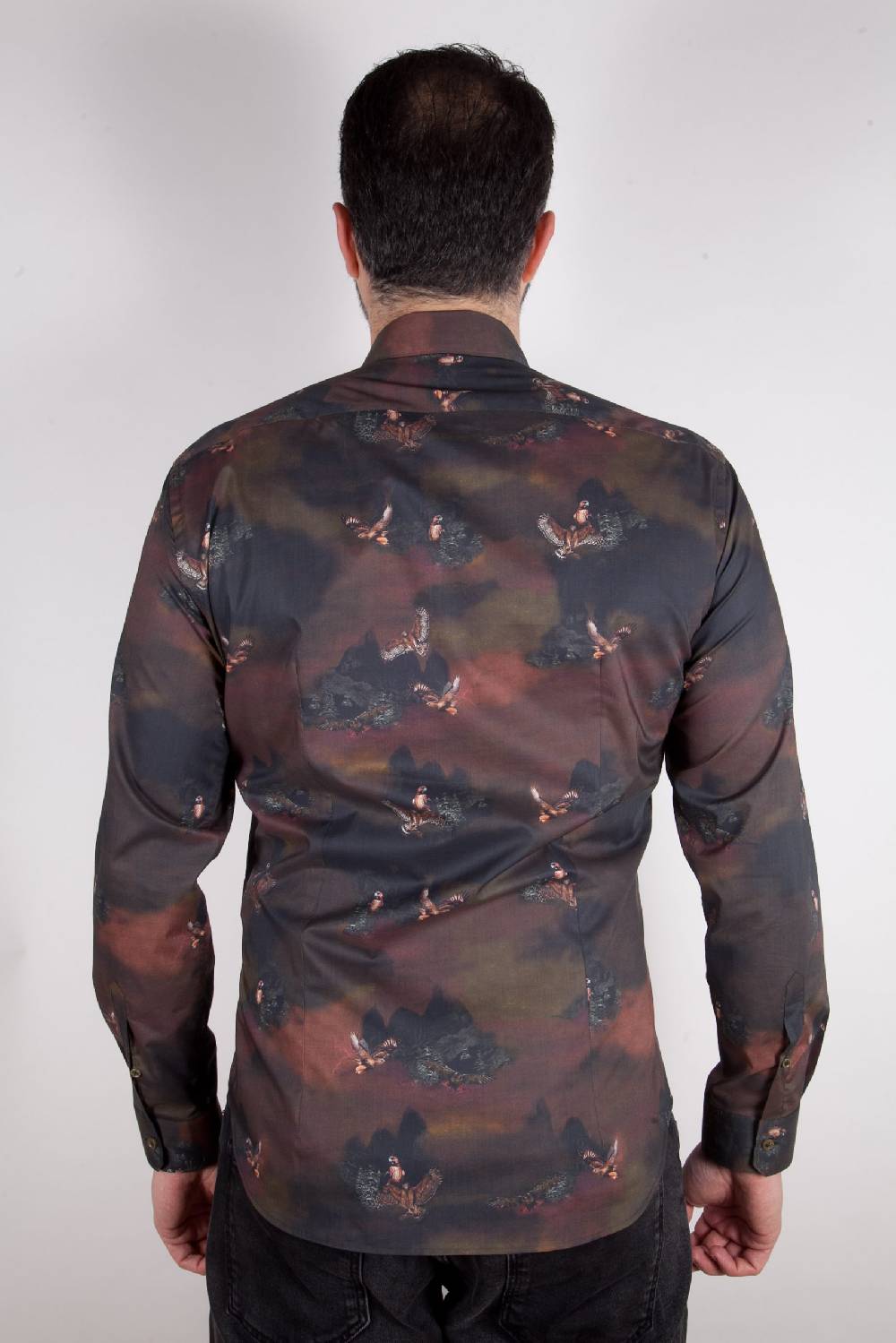 Poggianti Camicia con stampa PISA-73-548-01 2025