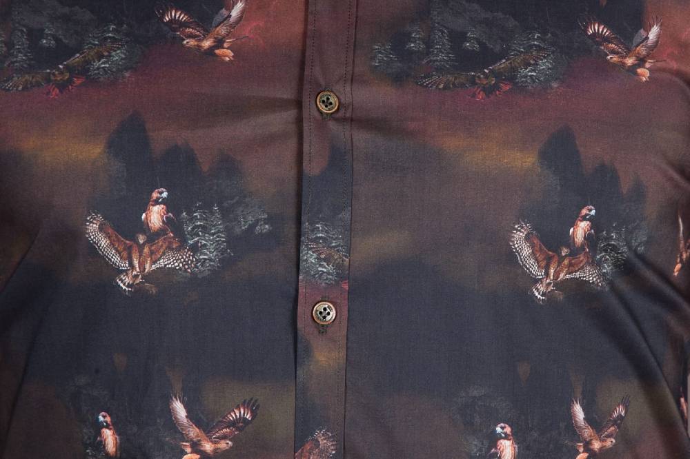 Poggianti Camicia con stampa PISA-73-548-01 2025