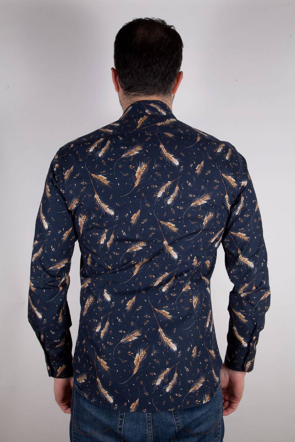 Poggianti Camicia con stampa FIRENZE-95F-533-01 Italia