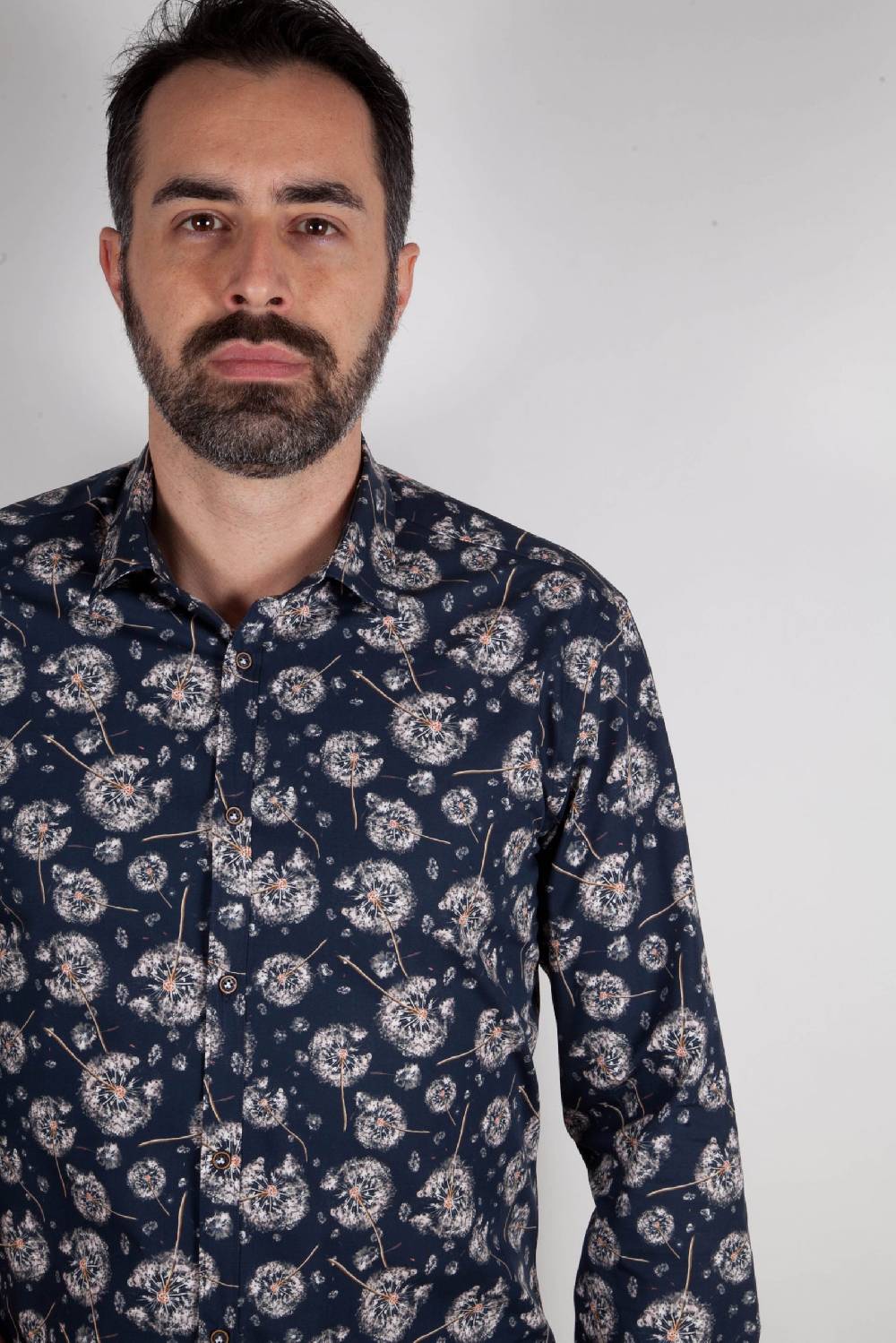 Poggianti Camicia con stampa PISA-73-532-01 2025