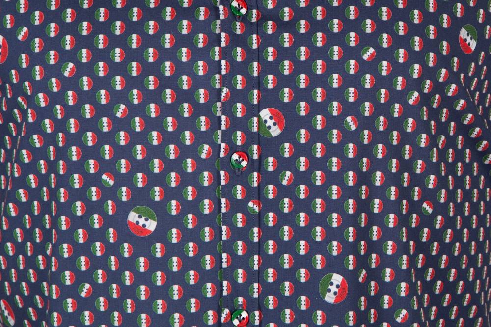 Poggianti Camicia con stampa PISA-31F-524-01 Vendita