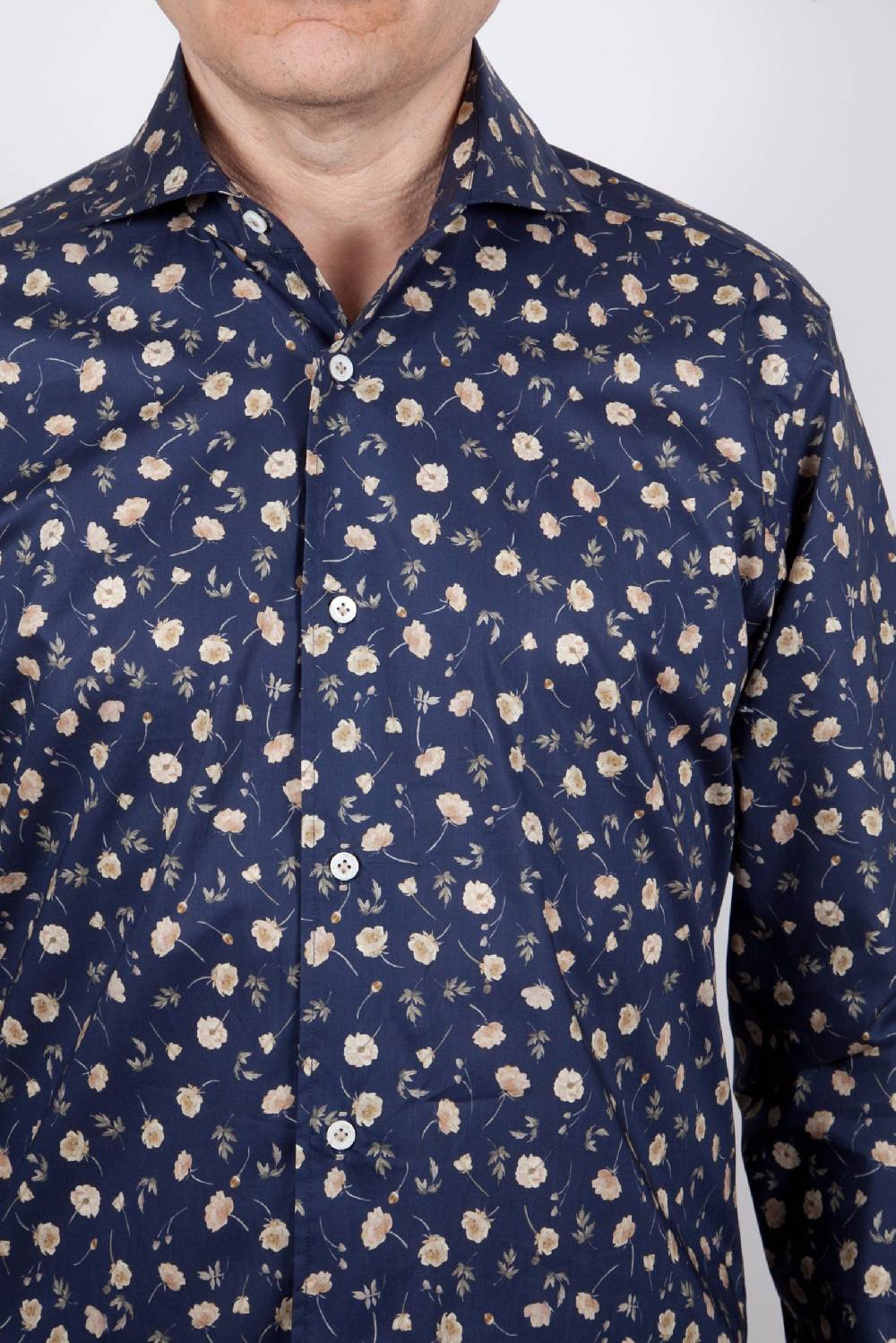Poggianti Camicia con stampa FIRENZE-31F-521-03 Promozione