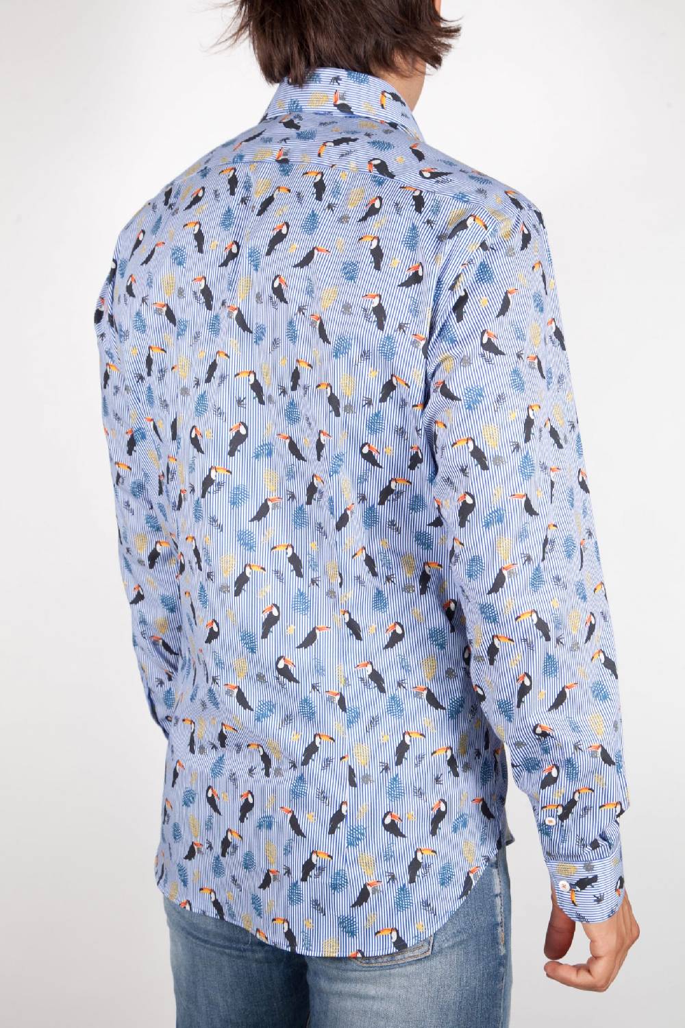 Poggianti Camicia Fantasia Collo Italiano 330-02 Shopping Online