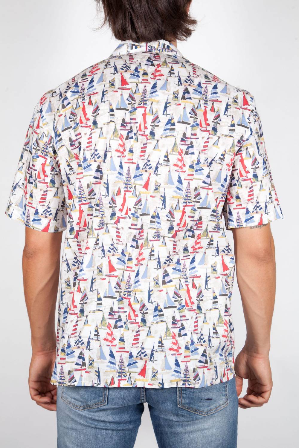 Poggianti Camicia Fantasia Manica corta 346-01 Affare Del Giorno