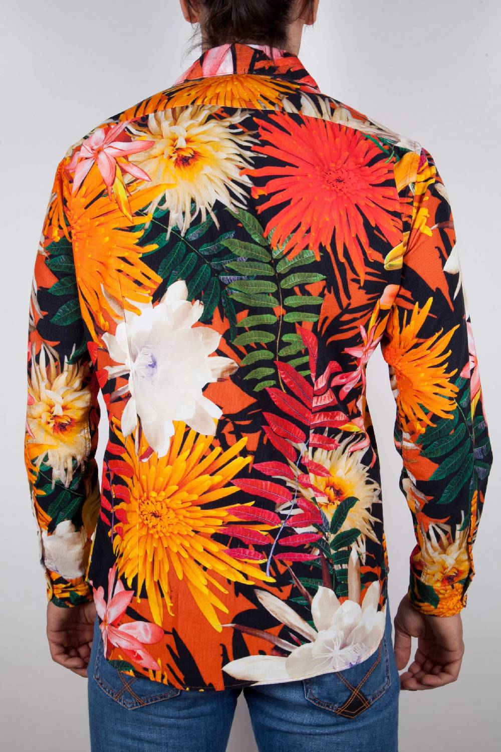 Poggianti Camicia Fantasia Collo Francese I Più Venduti