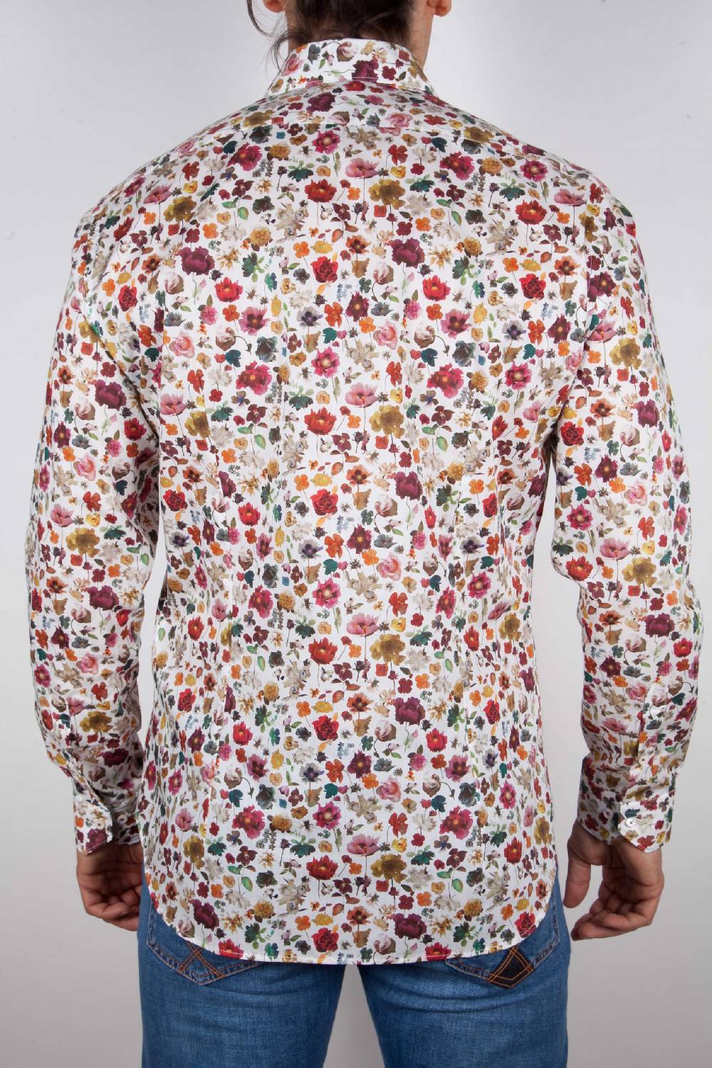 Poggianti Camicia Fantasia Collo Morbido Multicolor Vendite Flash