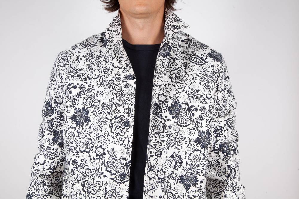 Poggianti Camicia Fantasia Collo Morbido Nuovo