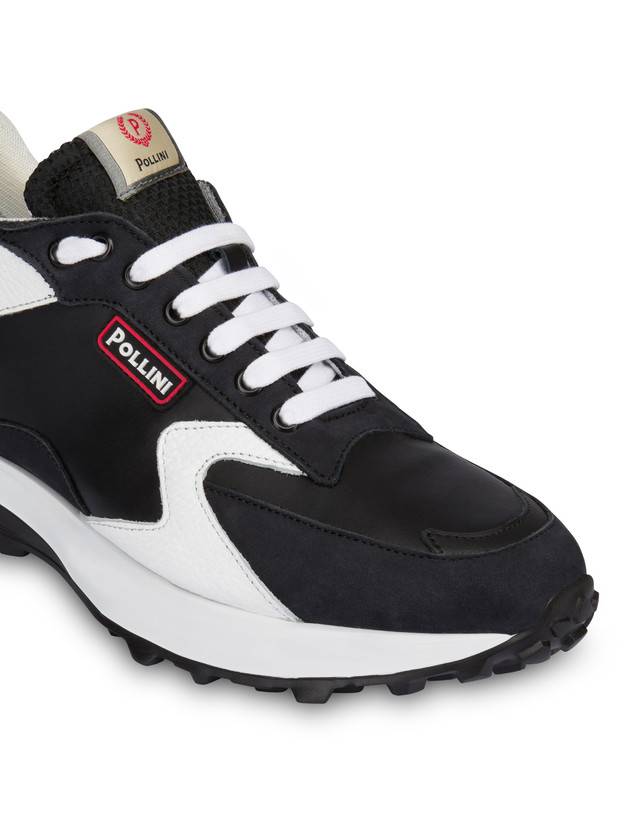 ﻿Pollini Sneakers Con Suola Chunky Bold Running Nero/nero/bianco/nero/senape 2025