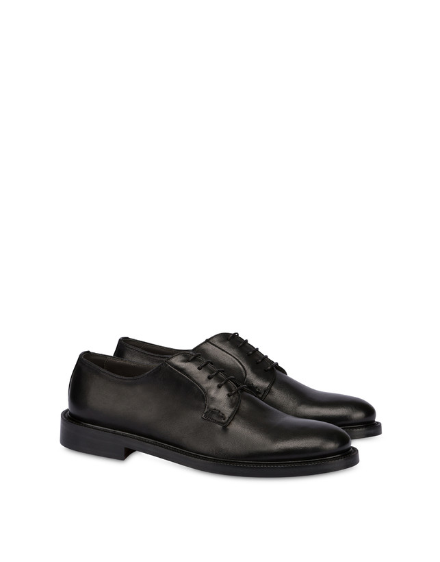 Pollini Derby In Vitello Abrasivato 1920 Nero Vendita