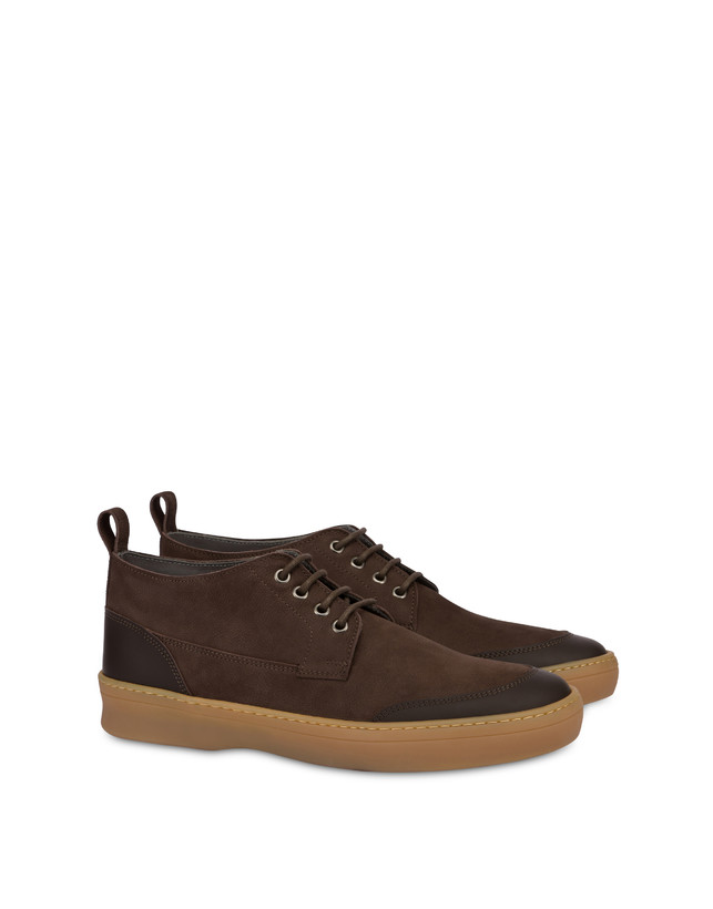 Pollini Derby In Nabuk Idro Hunter T.moro/t.moro Offerta Giorno del Papà