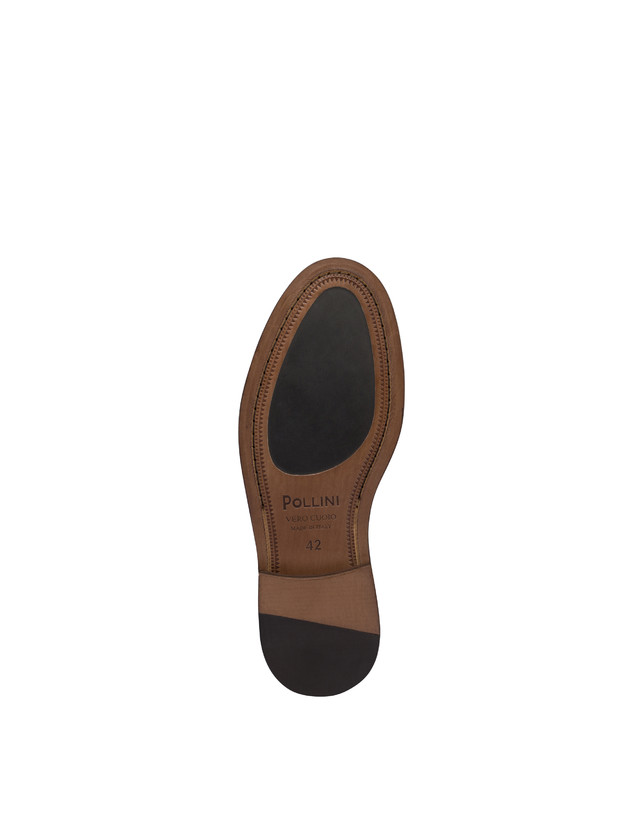 Pollini Monk Strap In Capra 1920 T.moro Acquista Ora