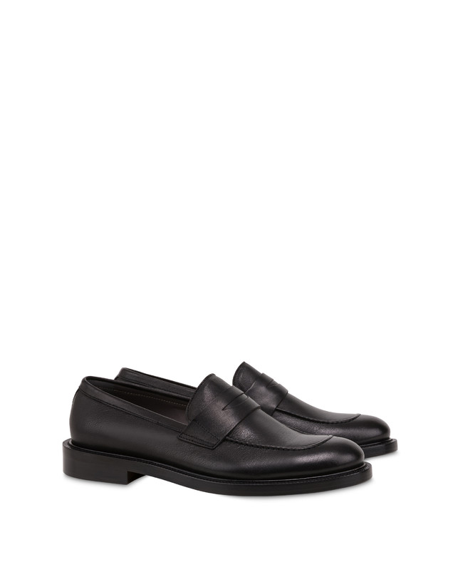 Pollini Mocassini In Nappa 1920 Nero Promozione Limitata