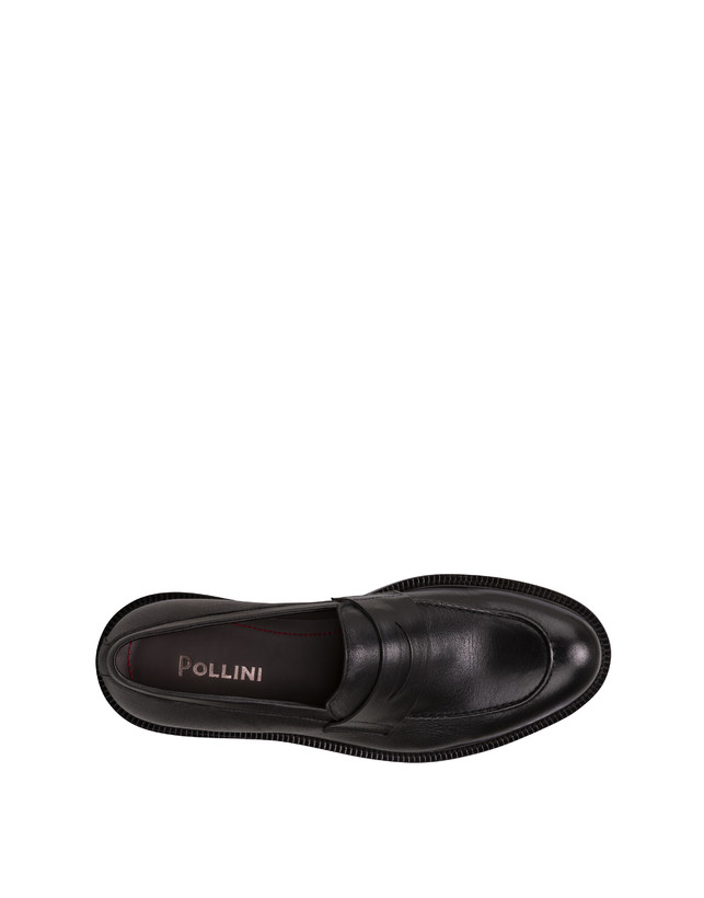 Pollini Mocassini In Nappa 1920 Nero Promozione Limitata