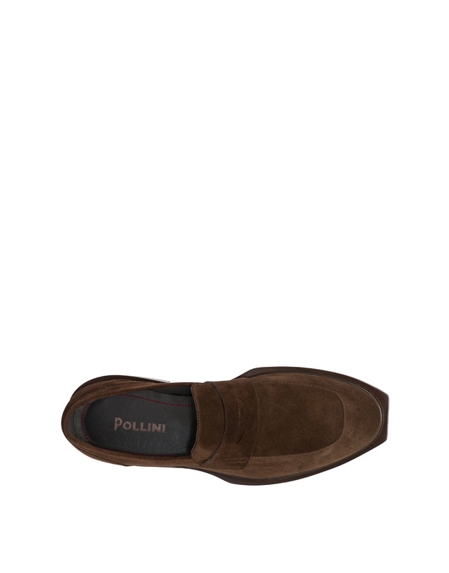 Pollini Mocassini In Crosta Lighthouse T.moro Fino Al -60%