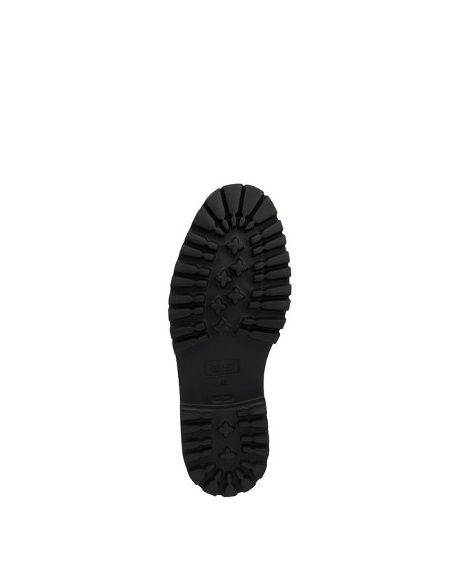 Pollini Derby In Vitello Abrasivato Royal Nero Prezzo Ridotto