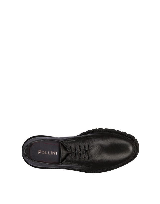 Pollini Derby In Vitello Royal Nero Sottocosto