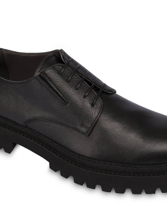 Pollini Derby In Vitello Royal Nero Sottocosto
