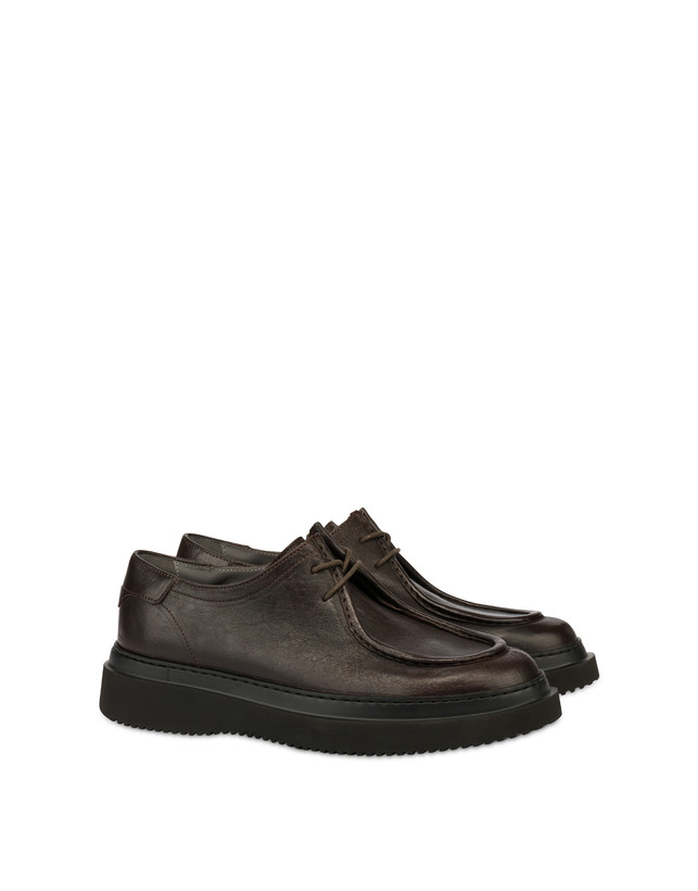 Pollini Derby In Crosta Ingrassata Convy T.moro Convenienza